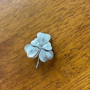 CARL ART Sterling Silver rhinestone Pin Brooch
